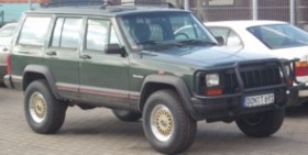 XJ Sport (Mod.96) mit AAL & 265/70 auf original  BBS-Felgen