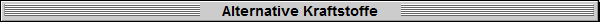 Alternative Kraftstoffe